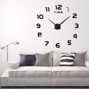 Decorative Creative Diy Acrylic Wall Sticker Clock