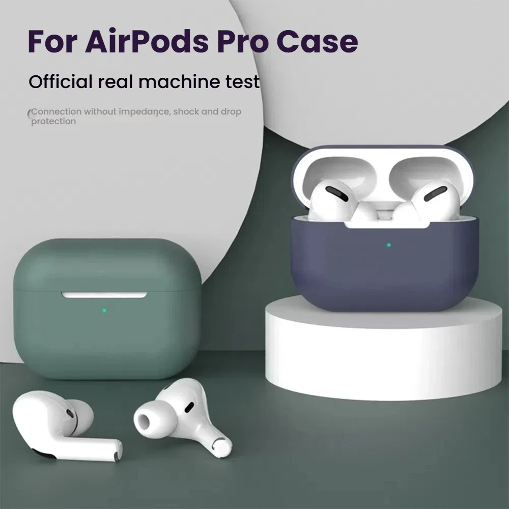 Silicone Case for Apple AirPods Pro 2 Pro2 Cases Wireless Earphone Cover Protect Sleeve Shockproof Covers Headphone Accessories - Image 2