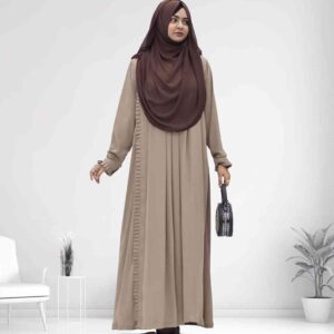 কুচিকাটা গাউন বোরকা (হিজাব ছাড়া শুধু বোরকা)