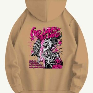 Drop Shoulder Hoodie for Men and Women