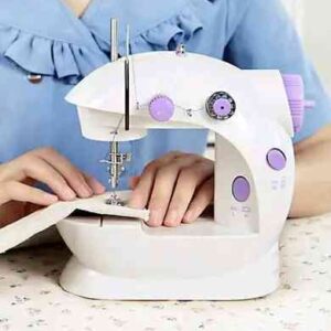 Home Appliances DIY Sewing Machine Small Desktop Fully Automatic Electric Mini Hand Sewing Clothes Portable