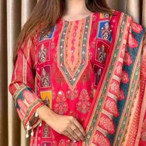 Indian Weightless Georgette Three-Piece