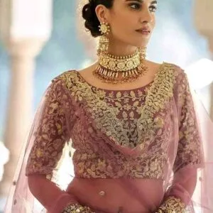 রেডিমেড জর্জেট এমব্রয়ডারি পার্টি লেহেঙ্গা